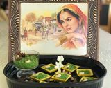 A picture of step 5 of Eid ka chand peas Halwa.