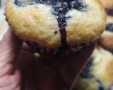 Foto del paso 4 de la receta: Muffins Esponjosos Con Crema Pastelera Y Arándanos