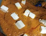 A picture of step 6 of Shahi paneer.