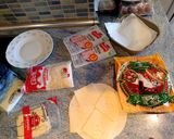 Foto del paso 1 de la receta: Rollitos de Tortilla de Trigo con Jamón York y Queso