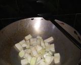 A picture of step 1 of Pumpkin Raita(panikakharu).