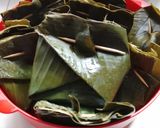 Foto langkah ke 4 dari resep Pepes Tahu Jamur Tiram dan Kemangi.