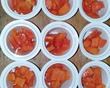 Foto langkah ke 4 dari resep Puding Pepaya.