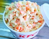 A picture of step 4 of Coleslaw Salad.