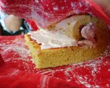 A picture of step 5 of Cream Swiss Roll.