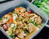 รูปขั้นตอนการทำที่ 4 ของ คั่วไก่ทะเลบ้านหมี