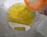 A picture of step 3 of Arbi Masala Fry.