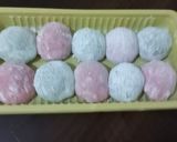Foto langkah ke 17 dari resep Mochi Isi Kacang Tanah (Lembuuuuttt bgt).