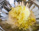 A picture of step 2 of Rajigira Vada.