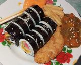 Foto langkah ke 10 dari resep Chicken Katsu - Kentang Goreng Saus Kare Kental.