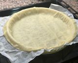 Foto del paso 3 de la receta Quiche de salmón y espárragos. Semana 37 de embarazo!
