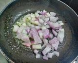 A picture of step 3 of Mushroom Spinach Corn Galette.