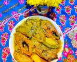 বেগুন দিয়ে ইলিশ মাছের ঝোল (Begun Diye Ilish Machher Jhal, Recipe রেসিপি ধাপ - 6 ছবি