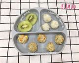 Hình bước làm 6 của món BÁNH THỊT BĂM QUINOA RAU CỦ (blw)