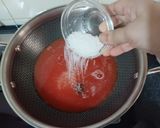 A picture of step 3 of Watermelon rind jam (Tarmujer khoshar Jam).