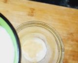 A picture of step 1 of French coffee with coffee mate(coffee creamer).