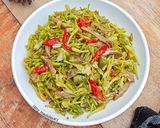 Foto langkah ke 6 dari resep Tumis Bunga Pepaya (Anti Pahit).
