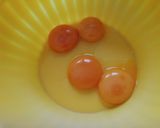 Ribizlis kókuszpiskóta (Ketogén) recept fázis 1 fotója