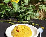 A picture of step 8 of Pineapple Halwa/Pineapple kesari.