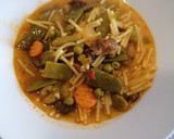 Foto del paso 4 de la receta: 303. Fideus a la caçola veganos con moixarnons y menestra