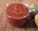 A picture of step 6 of Fig and mustard chutney.