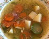 Foto del paso 1 de la receta: Sopa campesina con jamón