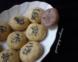 عکس مرحله 3 از دستور مینی کوکی با یک دونه تخم مرغ