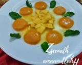 A picture of step 3 of Mango Mini Golas.