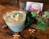 Gambar langkah 4 resipi Sky Blue Milk Tea ‘FROZEN’.