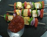 A picture of step 3 of Paneer Shashlik With Gravy.