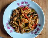 Foto langkah ke 5 dari resep Ayam asam manis pedas.