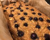 A picture of step 1 of Easy oatmeal apple pie with blueberries.