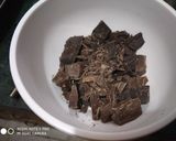 A picture of step 1 of Eggless Mini Chocolate Lava Cake.