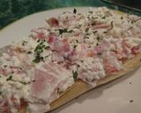 Túrós -sonkás szendvicskrém (saláta) recept fázis 6 fotója