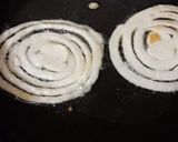 A picture of step 2 of Mazedar jalebi.