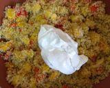 Foto del passaggio 6 della ricetta Quinoa con peperoni e porri