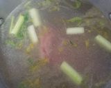 A picture of step 2 of Soupy chicken noodle.