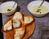 Cukkini krémleves husi leves alaplével recept fázis 2 fotója