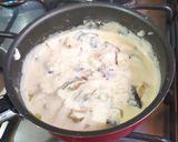 Foto del paso 12 de la receta: Spaghetti con salsa bechamel y pollo