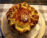 Une image de l'étape 6 de Galette des rois chocolat.