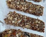 A picture of step 8 of Dry Fruits and Seeds Granola Bar.