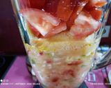 A picture of step 6 of Gazpacho.