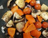A picture of step 2 of My Italian inspired Mushroom, Veg + Ginocci Pasta.