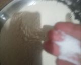 A picture of step 2 of Half done Frozen rotyaan.