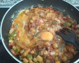 Foto del paso 5 de la receta Pisto a la vizcaína (con huevo)