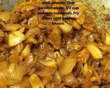 A picture of step 2 of Wheat Onion Samosas.