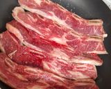 Foto del paso 1 de la receta: Asado de tira al sartén