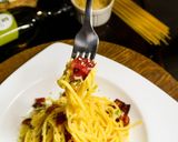 Foto del paso 3 de la receta: Pasta carbonara 🍝