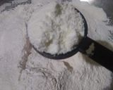A picture of step 2 of Orange Glaze doughnut.