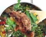A picture of step 4 of Pan-Seared Chicken Salad (Eat Clean Lunch).